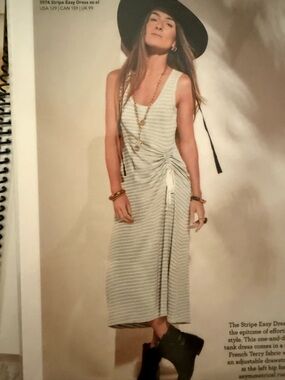 Cabi Stripe Easy Dress